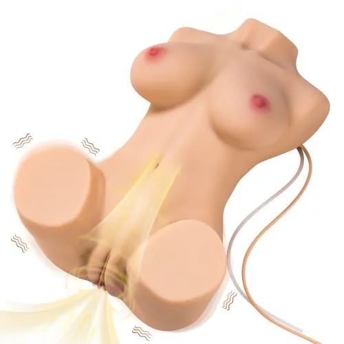 Auto Sucking & Thrusting Love Doll - 15.4 lb Vibrating Torso