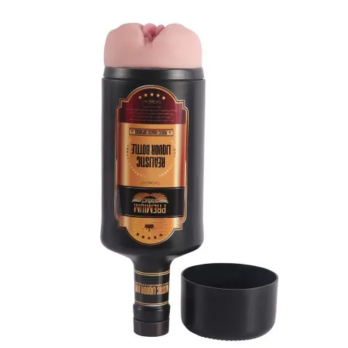 Vodka Bottle Stroker - Novelty Discreet Male Toy